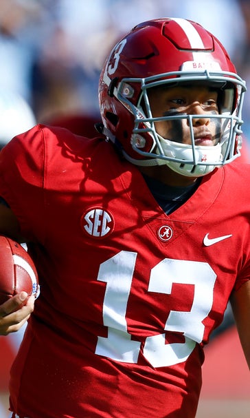Tied at half, No. 1 Alabama romps past The Citadel 50-17